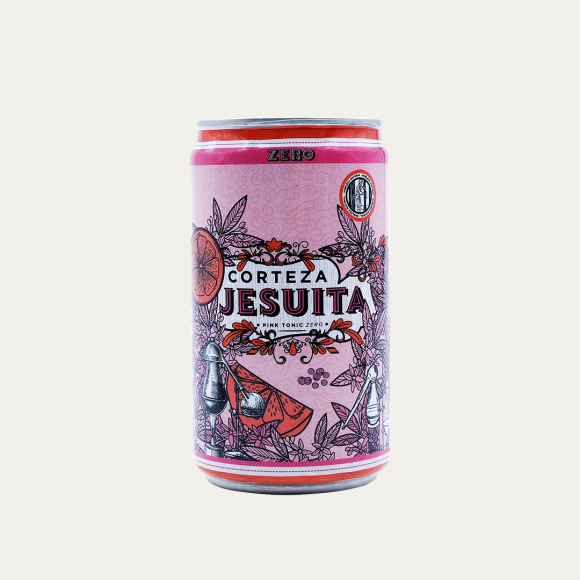Lata Agua Tónica Pink Tonic Zero